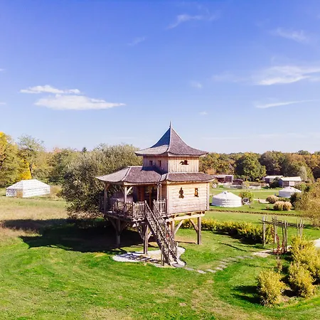 אוהל מפואר Domaine Ecotelia *